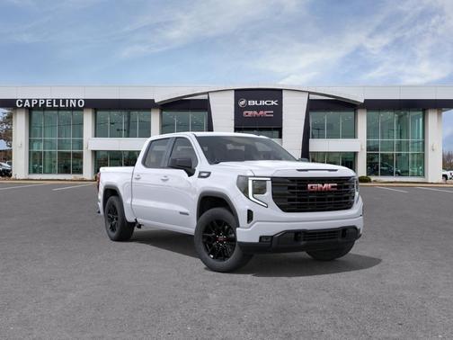 Summit White 2026 GMC Sierra 1500 4WD Crew Cab 147" Elevation w/3VL