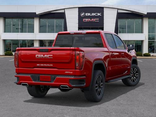 Volcanic Red Tintcoat 2026 GMC Sierra 1500 4WD Crew Cab 147" AT4
