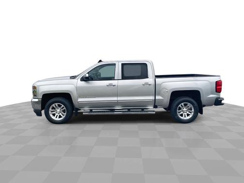 Silver Ice Metallic 2018 Chevrolet Silverado 1500 4WD Crew Cab 143.5" LT w/1LT