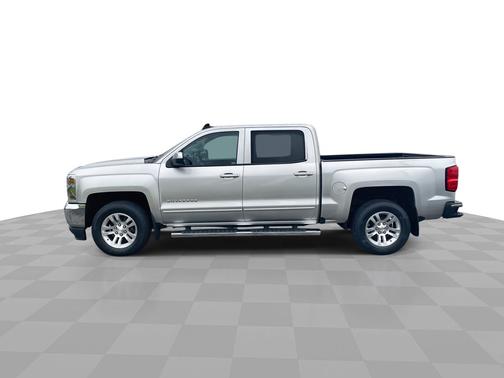 Silver Ice Metallic 2018 Chevrolet Silverado 1500 4WD Crew Cab 143.5" LT w/1LT
