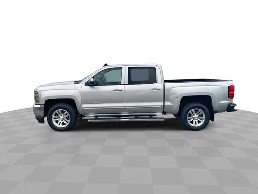 Silver Ice Metallic 2018 Chevrolet Silverado 1500 4WD Crew Cab 143.5" LT w/1LT