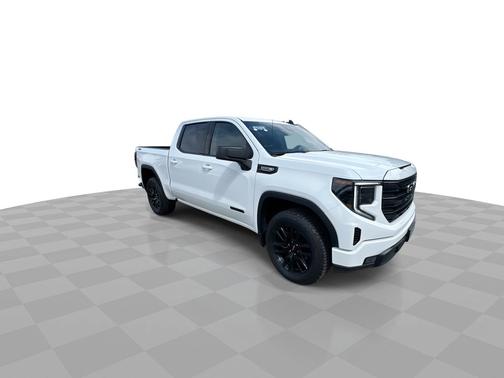 Summit White 2025 GMC Sierra 1500 4WD Crew Cab 147" Elevation w/3SB