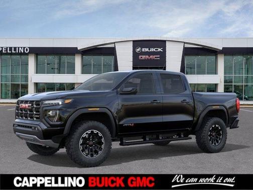 Onyx Black 2026 GMC Canyon 4WD Crew Cab AT4