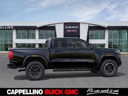 Onyx Black 2026 GMC Canyon 4WD Crew Cab AT4