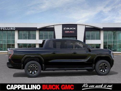 Onyx Black 2026 GMC Sierra EV e4WD Crew Cab Extended Range AT4