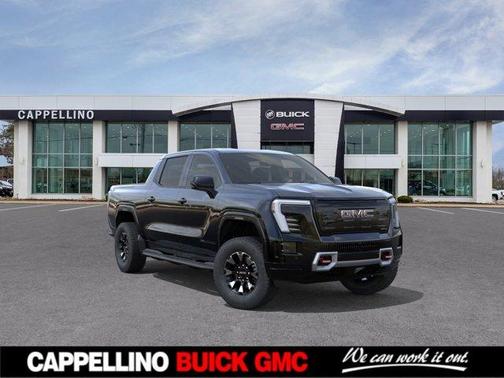 Onyx Black 2026 GMC Sierra EV e4WD Crew Cab Extended Range AT4