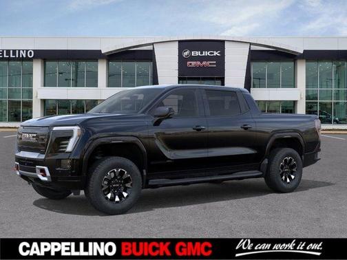 Onyx Black 2026 GMC Sierra EV e4WD Crew Cab Extended Range AT4