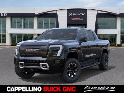 Onyx Black 2026 GMC Sierra EV e4WD Crew Cab Extended Range AT4