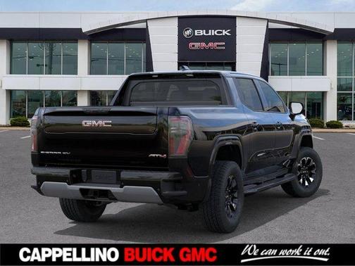 Onyx Black 2026 GMC Sierra EV e4WD Crew Cab Extended Range AT4