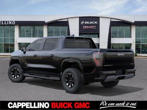 Onyx Black 2026 GMC Sierra EV e4WD Crew Cab Extended Range AT4