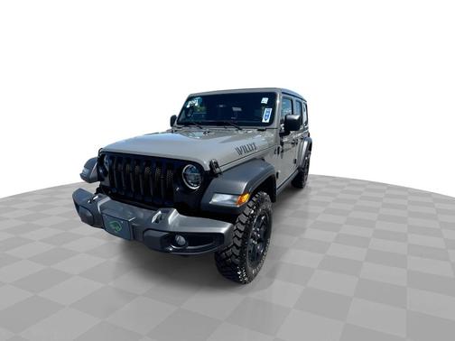 Sting-Gray Clearcoat 2021 Jeep Wrangler Unlimited Willys 4x4