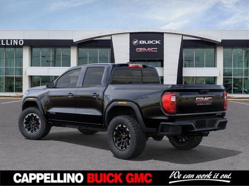 Onyx Black 2026 GMC Canyon 4WD Crew Cab AT4