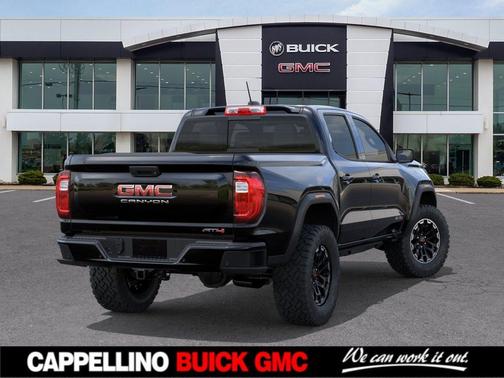 Onyx Black 2026 GMC Canyon 4WD Crew Cab AT4