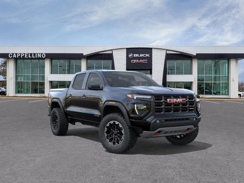 Onyx Black 2026 GMC Canyon 4WD Crew Cab AT4