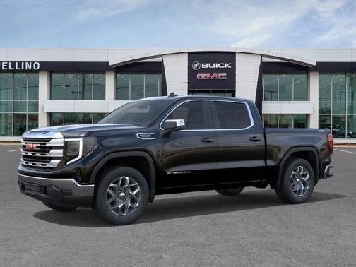 Onyx Black 2026 GMC Sierra 1500 4WD Crew Cab 147" SLE