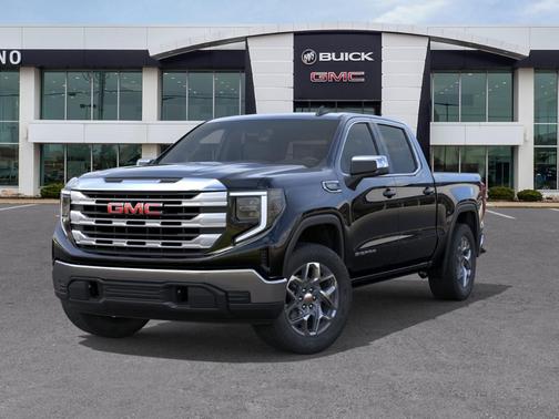 Onyx Black 2026 GMC Sierra 1500 4WD Crew Cab 147" SLE