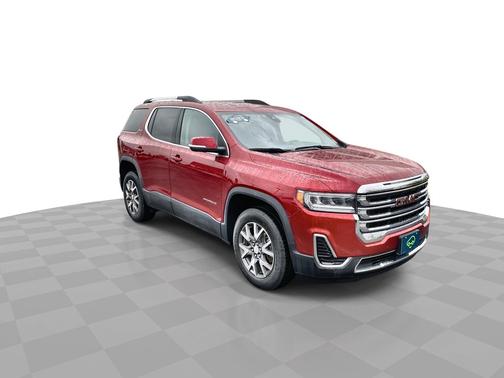 Volcanic Red Tintcoat 2023 GMC Acadia AWD 4dr SLE