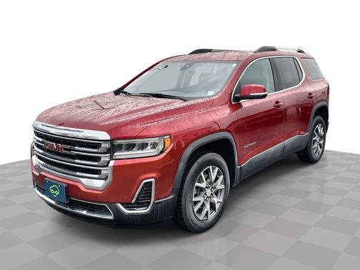 Volcanic Red Tintcoat 2023 GMC Acadia AWD 4dr SLE