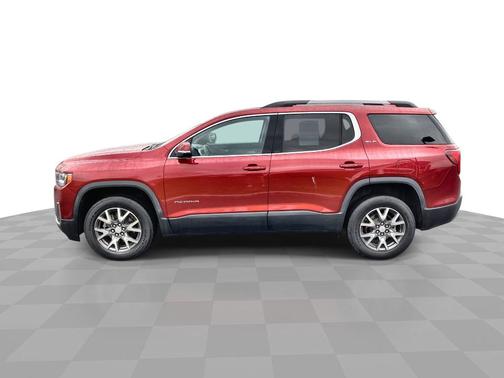 Volcanic Red Tintcoat 2023 GMC Acadia AWD 4dr SLE