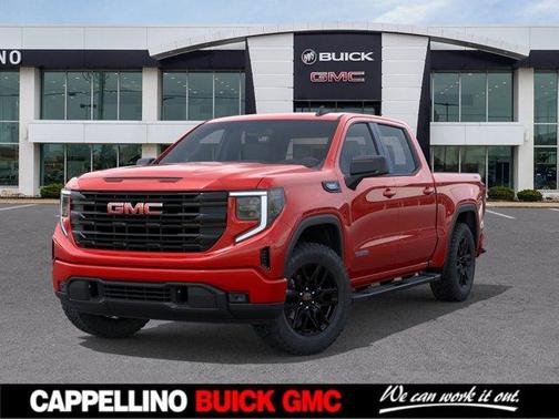 Cardinal Red 2026 GMC Sierra 1500 4WD Crew Cab 147" Elevation w/3VL