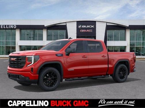 Cardinal Red 2026 GMC Sierra 1500 4WD Crew Cab 147" Elevation w/3VL