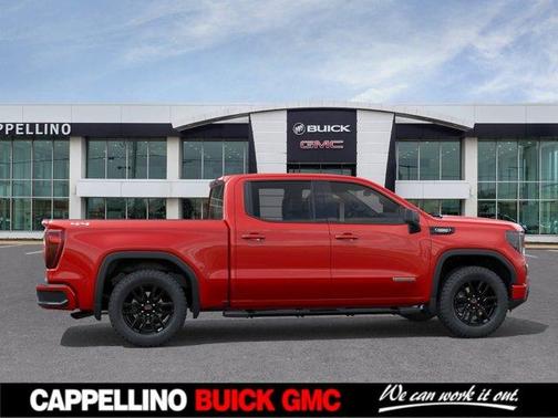Cardinal Red 2026 GMC Sierra 1500 4WD Crew Cab 147" Elevation w/3VL