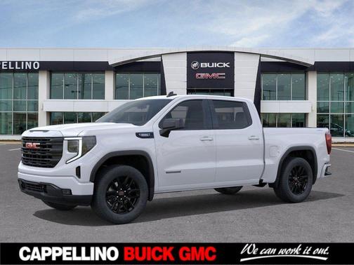 Summit White 2026 GMC Sierra 1500 4WD Crew Cab 147" Elevation w/3VL