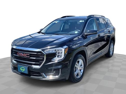 Ebony Twilight Metallic 2023 GMC Terrain AWD 4dr SLE