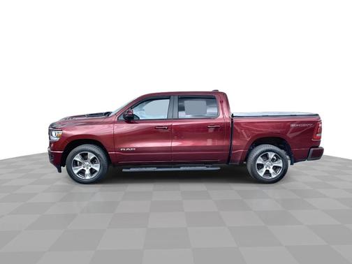 Delmonico Red Pearlcoat 2023 RAM 1500 Laramie 4x4 Crew Cab 5'7" Box