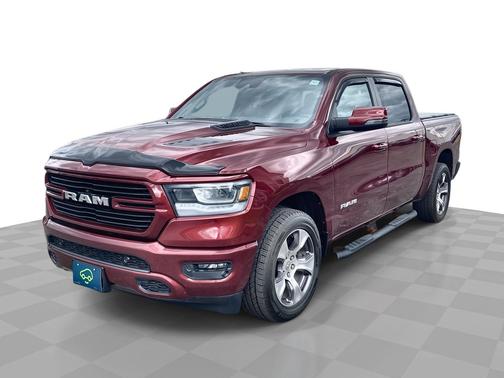Delmonico Red Pearlcoat 2023 RAM 1500 Laramie 4x4 Crew Cab 5'7" Box