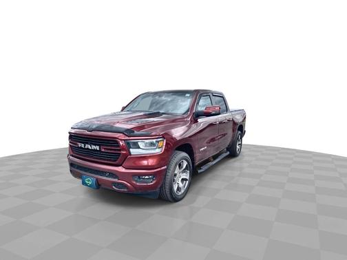 Delmonico Red Pearlcoat 2023 RAM 1500 Laramie 4x4 Crew Cab 5'7" Box