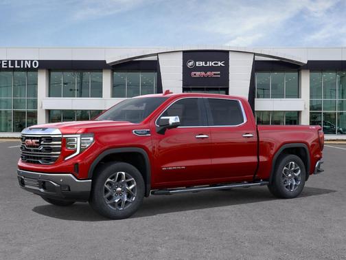 Volcanic Red Tintcoat 2026 GMC Sierra 1500 4WD Crew Cab 157" SLT