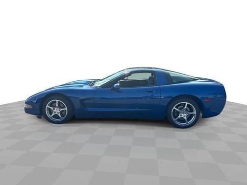 Electron Blue Metallic 2002 Chevrolet Corvette 2dr Cpe