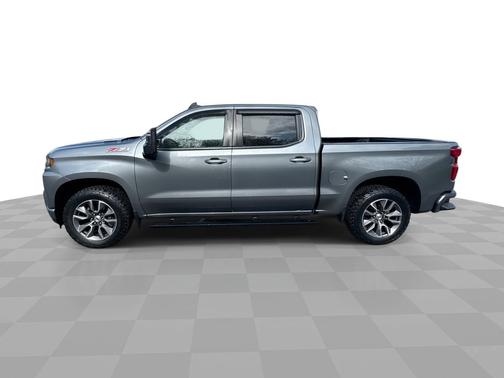 Satin Steel Metallic 2021 Chevrolet Silverado 1500 4WD Crew Cab 147" RST