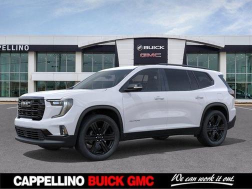 Summit White 2027 GMC Acadia AWD 4dr Elevation