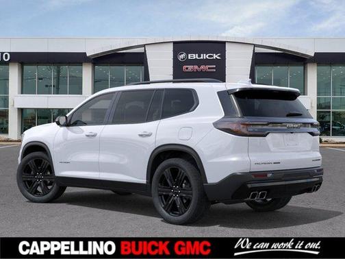 Summit White 2027 GMC Acadia AWD 4dr Elevation