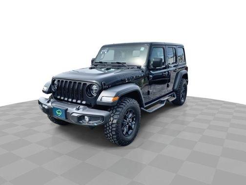 Black Clearcoat 2022 Jeep Wrangler Unlimited Willys 4x4