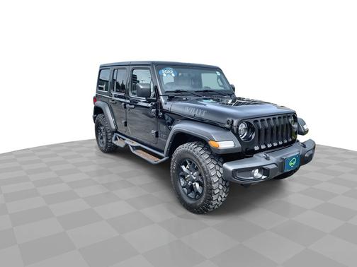 Black Clearcoat 2022 Jeep Wrangler Unlimited Willys 4x4