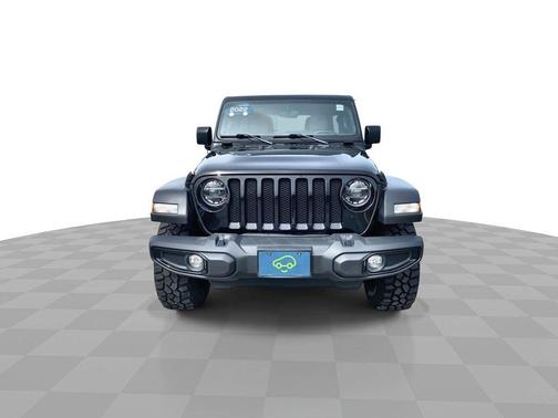 Black Clearcoat 2022 Jeep Wrangler Unlimited Willys 4x4