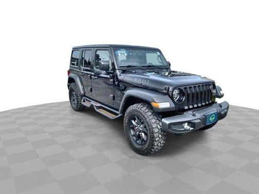 Black Clearcoat 2022 Jeep Wrangler Unlimited Willys 4x4