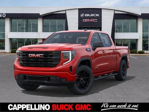 Cardinal Red 2026 GMC Sierra 1500 4WD Crew Cab 147" Elevation w/3VL