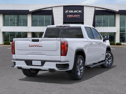 Glacier White Tricoat 2026 GMC Sierra 1500 4WD Crew Cab 147" Denali