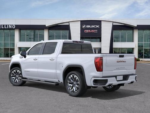 Glacier White Tricoat 2026 GMC Sierra 1500 4WD Crew Cab 147" Denali