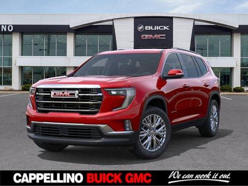 Volcanic Red Tintcoat 2026 GMC Acadia AWD 4dr Elevation