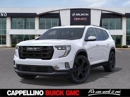Summit White 2026 GMC Acadia AWD 4dr Elevation