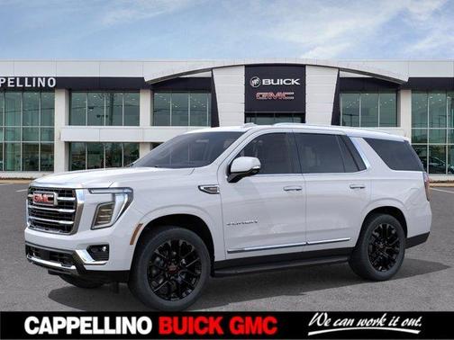 Summit White 2026 GMC Yukon 4WD 4dr Elevation