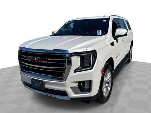White Frost Tricoat 2023 GMC Yukon XL 4WD 4dr SLT