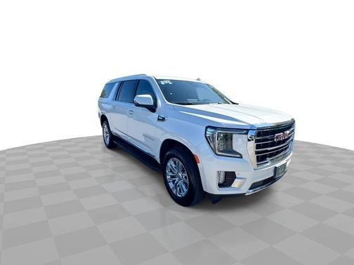 White Frost Tricoat 2023 GMC Yukon XL 4WD 4dr SLT
