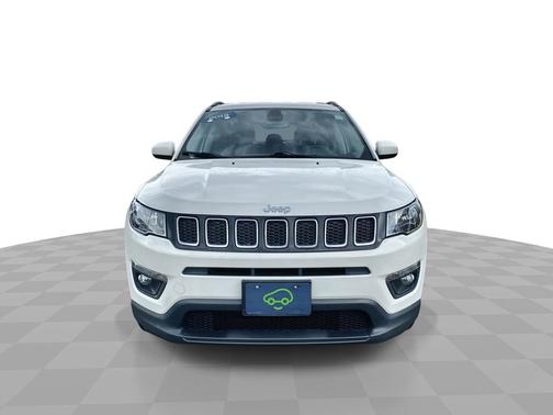White Clearcoat 2019 Jeep Compass Latitude 4x4