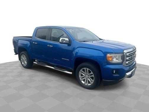 Blue Emerald Metallic 2019 GMC Canyon 2WD Crew Cab 128.3" SLT